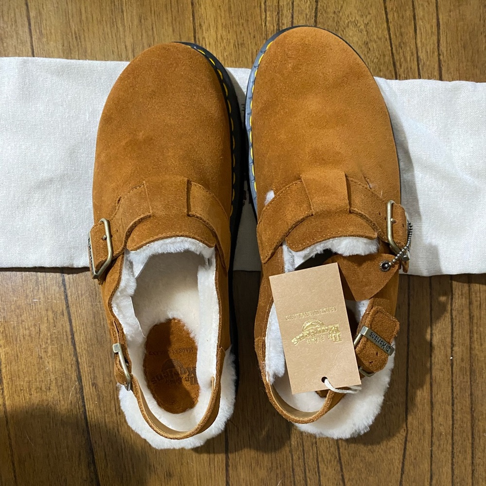 Dr Martens JORGE MADE IN ENGLAND SHEARLING MULE size 10